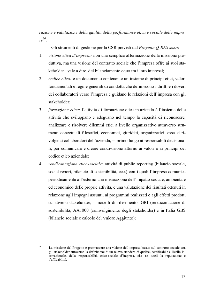 Anteprima della tesi: Il bilancio di sostenibilità: il caso Granarolo, Pagina 15