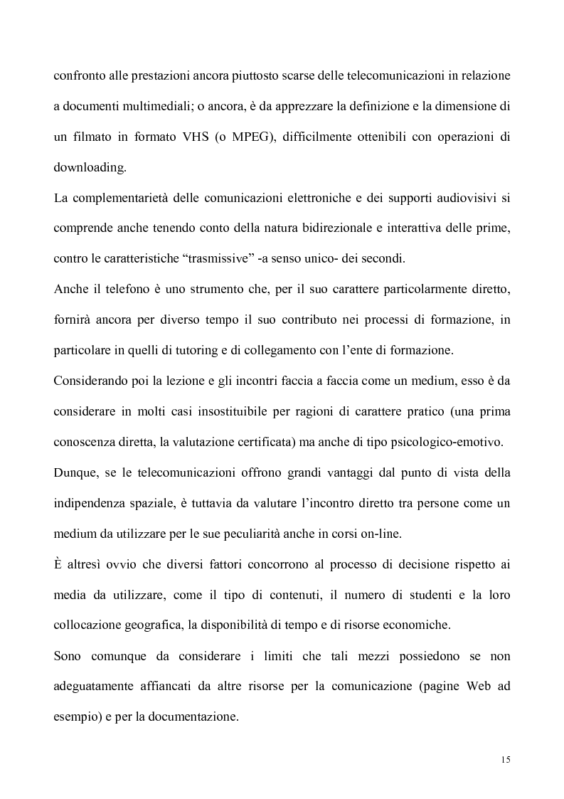 Anteprima della tesi: Monitoraggio delle attività utente nei sistemi di formazione a distanza via rete, Pagina 12