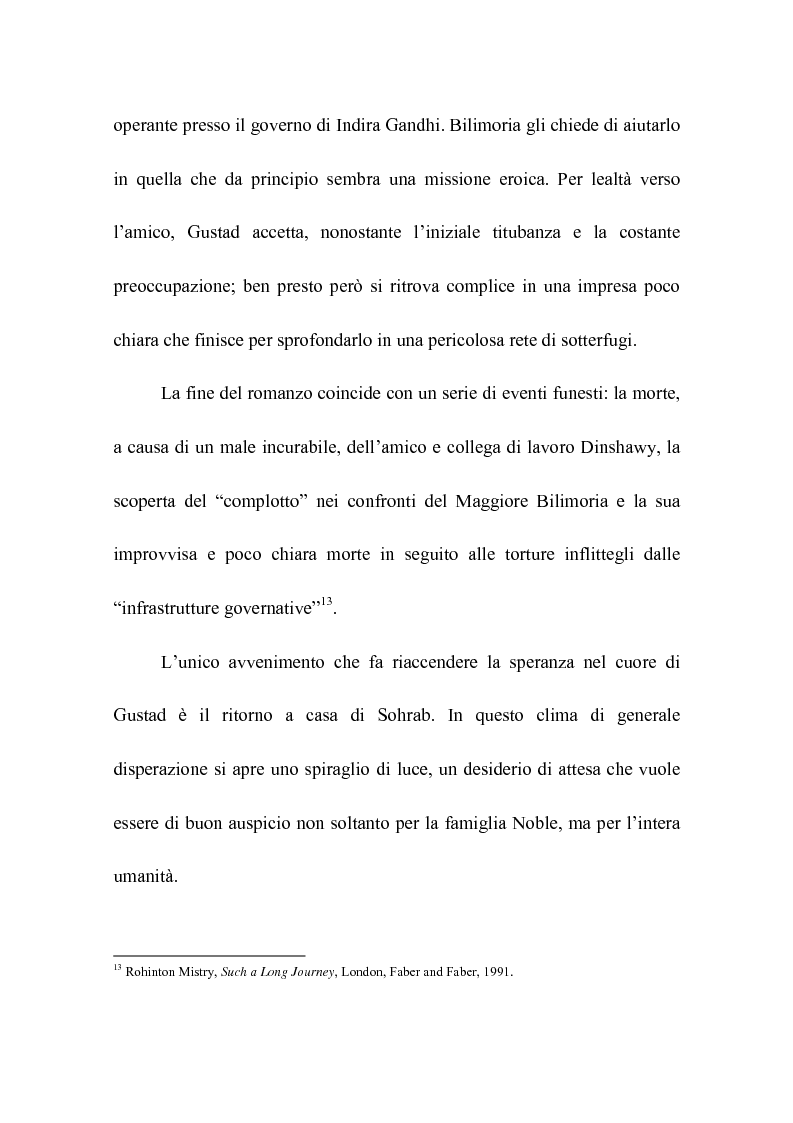 Anteprima della tesi: Rohinton Mistry: un'analisi di Such a Long Journey, Pagina 12