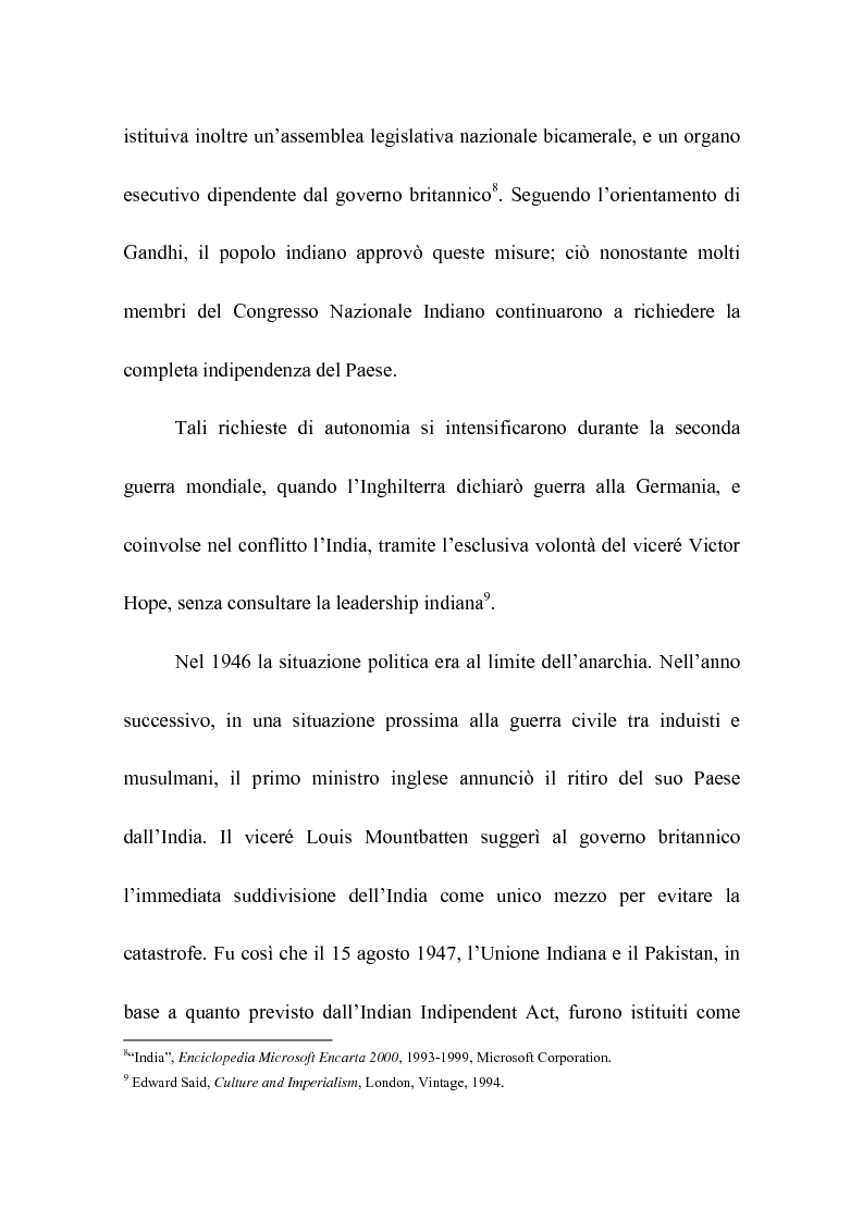 Anteprima della tesi: Rohinton Mistry: un'analisi di Such a Long Journey, Pagina 7