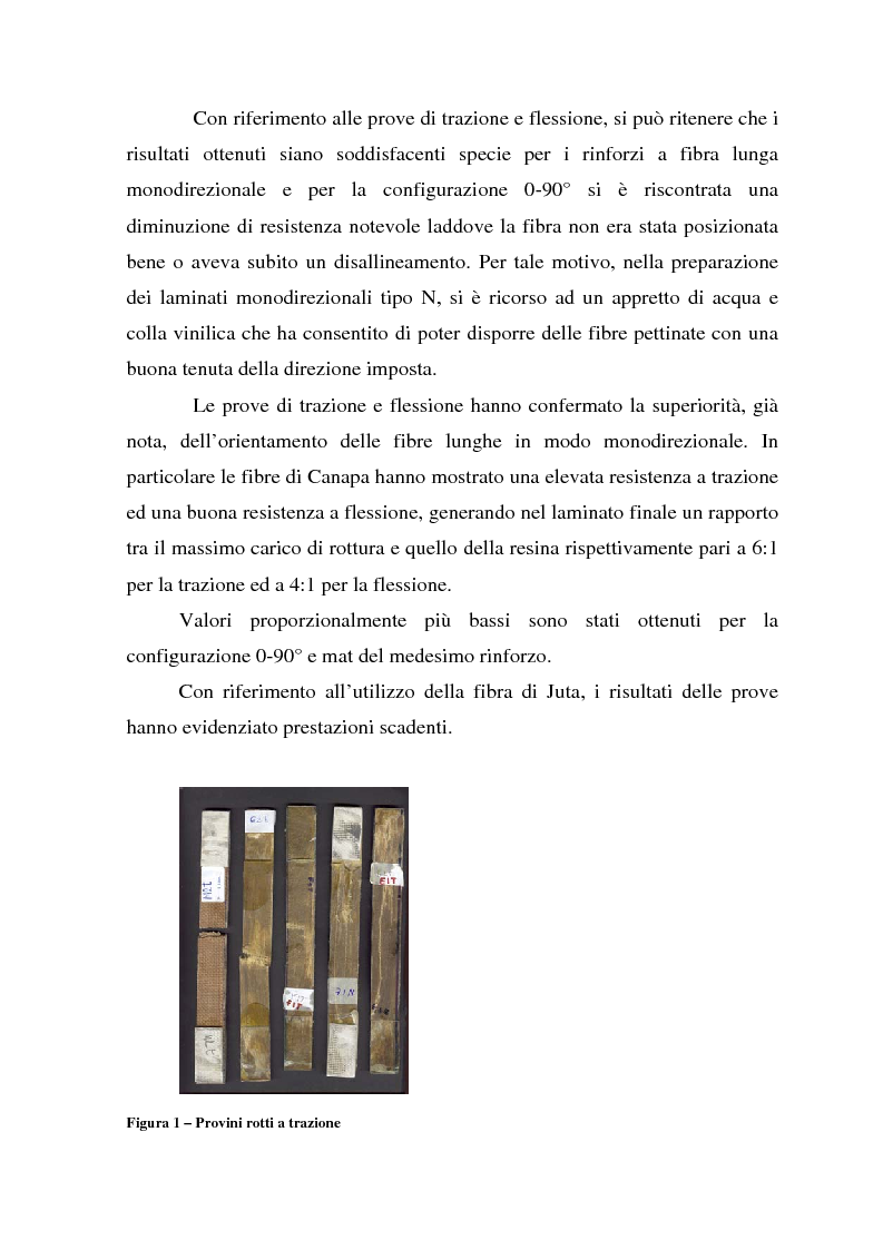 Anteprima della tesi: Valutazione del comportamento meccanico di laminati compositi rinforzati con fibre naturali, Pagina 3