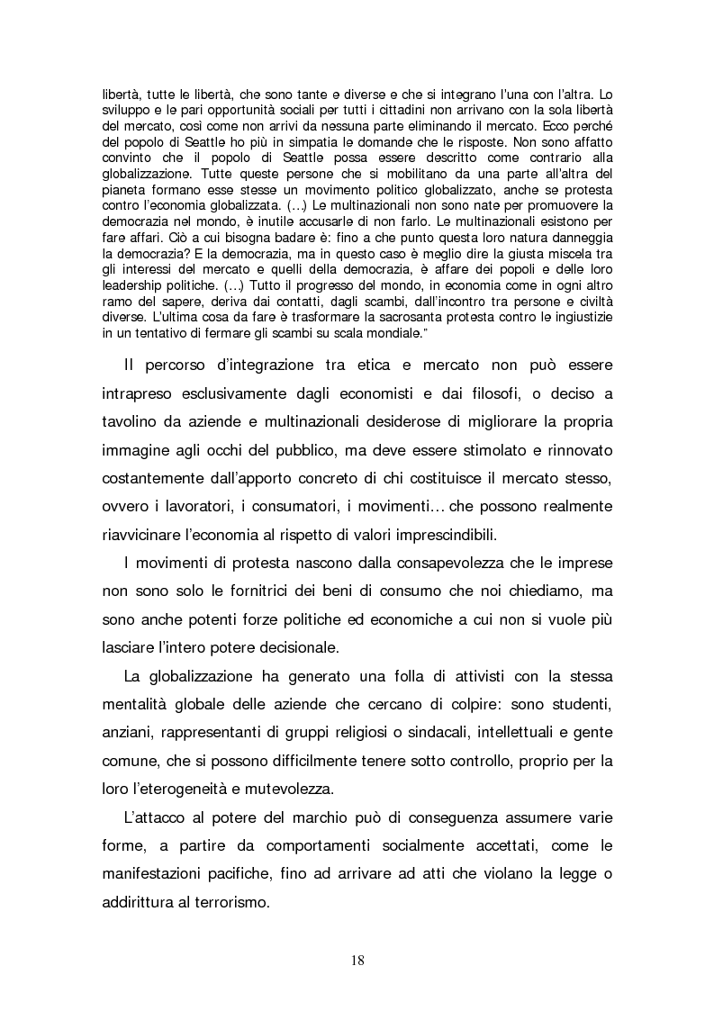 Anteprima della tesi: Il consumatore etico e solidale: prospettive e sviluppo di un nuovo stile di vita tra realtà e utopia, Pagina 13