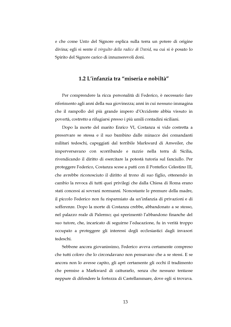 Anteprima della tesi: ''Cavalieri dell'intelletto'' tra potere e cultura: Federico II e Franco Battiato, Pagina 8