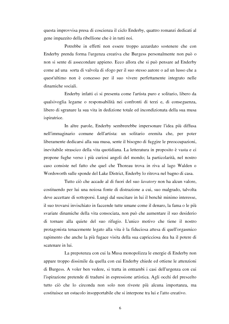 Anteprima della tesi: Anthony Burgess e F. X. Enderby a confronto, Pagina 5