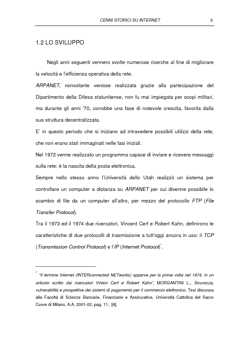 Anteprima della tesi: Il commercio elettronico Business to Consumer: i sistemi di pagamento, Pagina 11