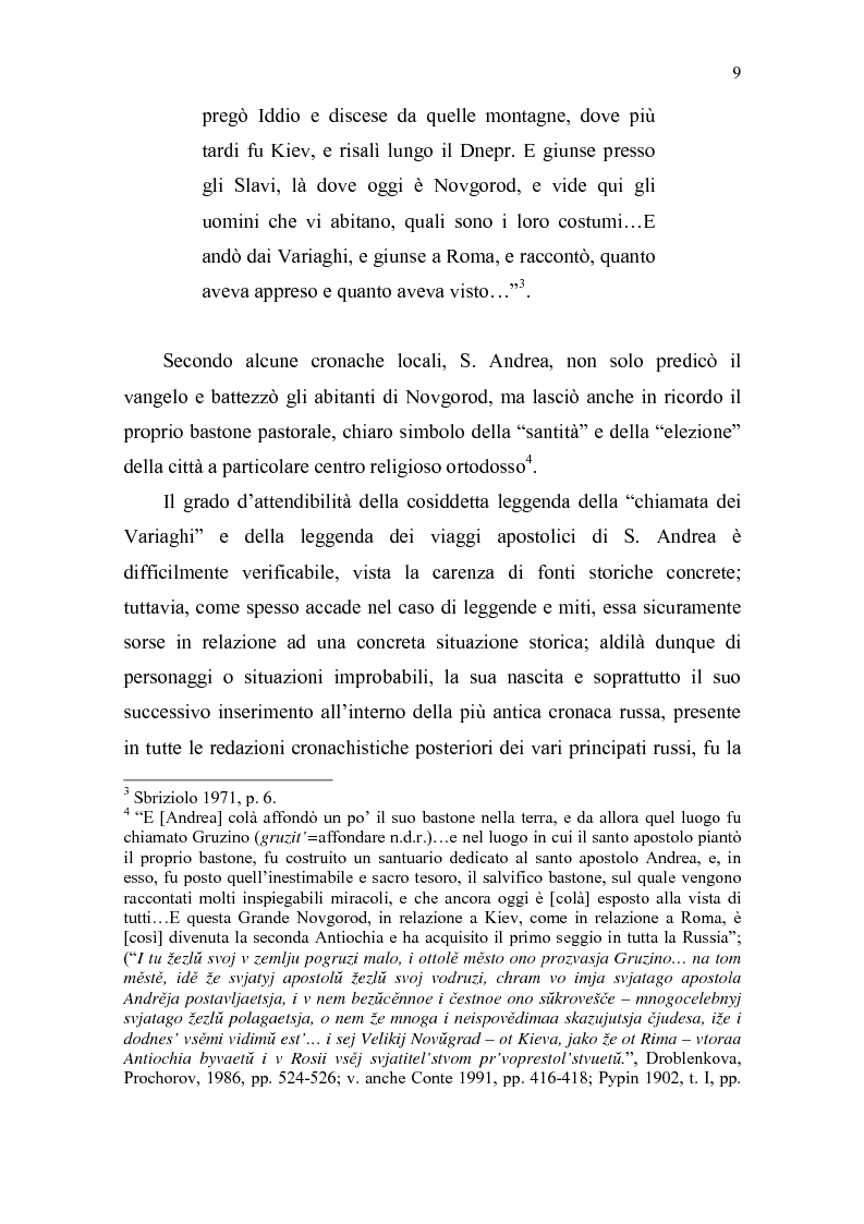 Anteprima della tesi: La Tiara di Novgorod. L'origine, la storia e la leggenda, Pagina 3
