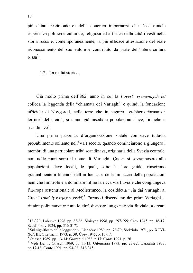 Anteprima della tesi: La Tiara di Novgorod. L'origine, la storia e la leggenda, Pagina 4