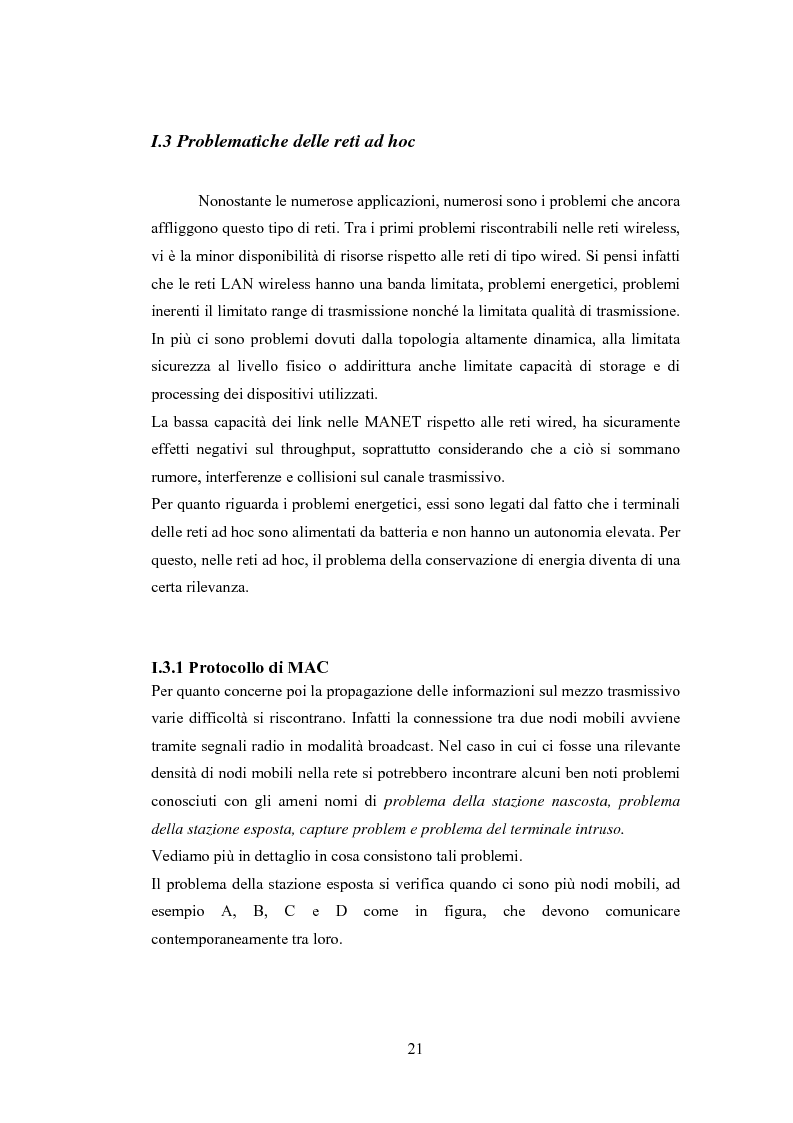 Anteprima della tesi: QSRP: un protocollo di routing per la qualità del servizio in reti ad hoc, Pagina 11