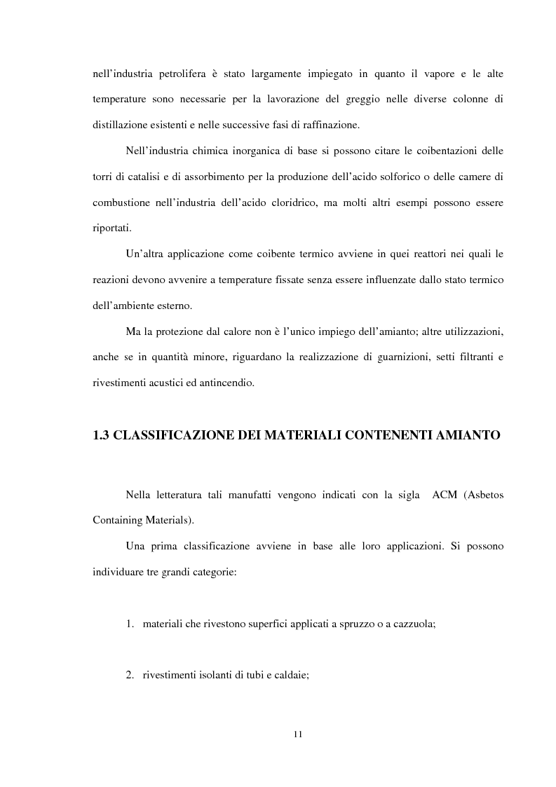 Anteprima della tesi: Problematiche connesse alla bonifica da amianto negli impianti chimici, Pagina 5