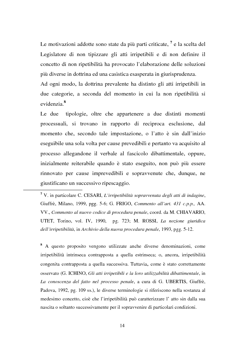 Anteprima della tesi: Atti non ripetibili di rilevanza medico-legale, Pagina 10