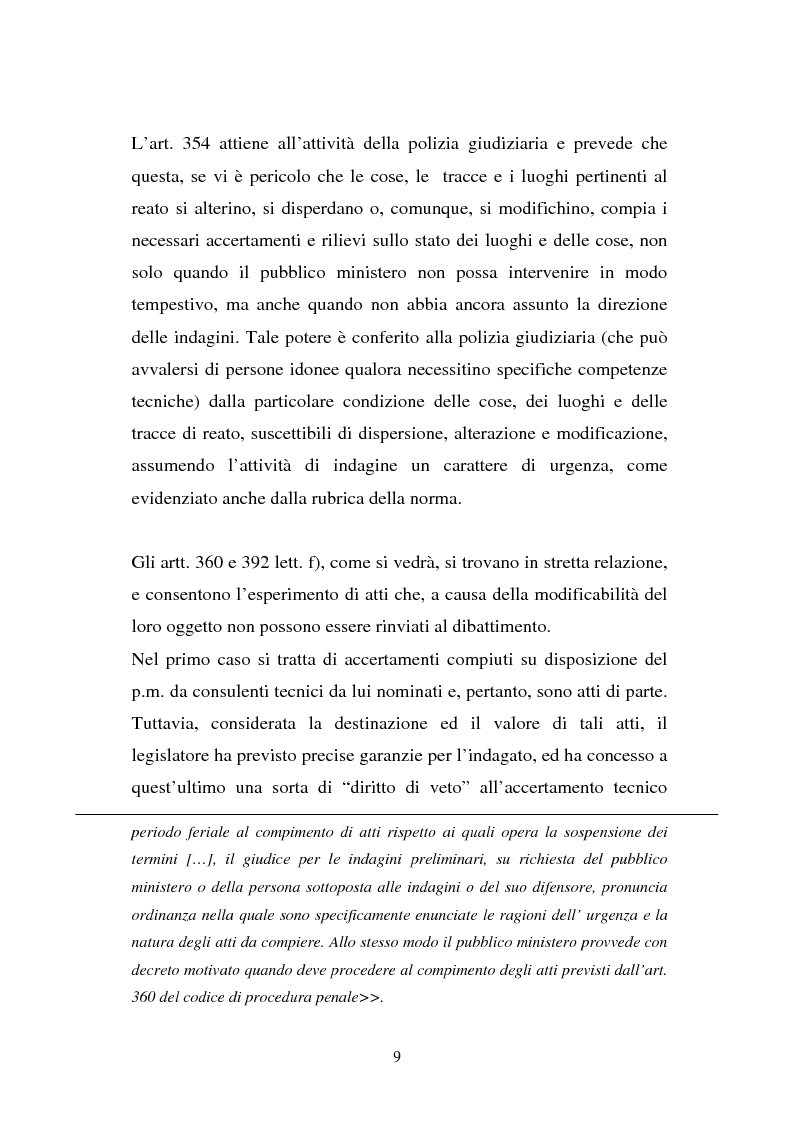 Anteprima della tesi: Atti non ripetibili di rilevanza medico-legale, Pagina 5