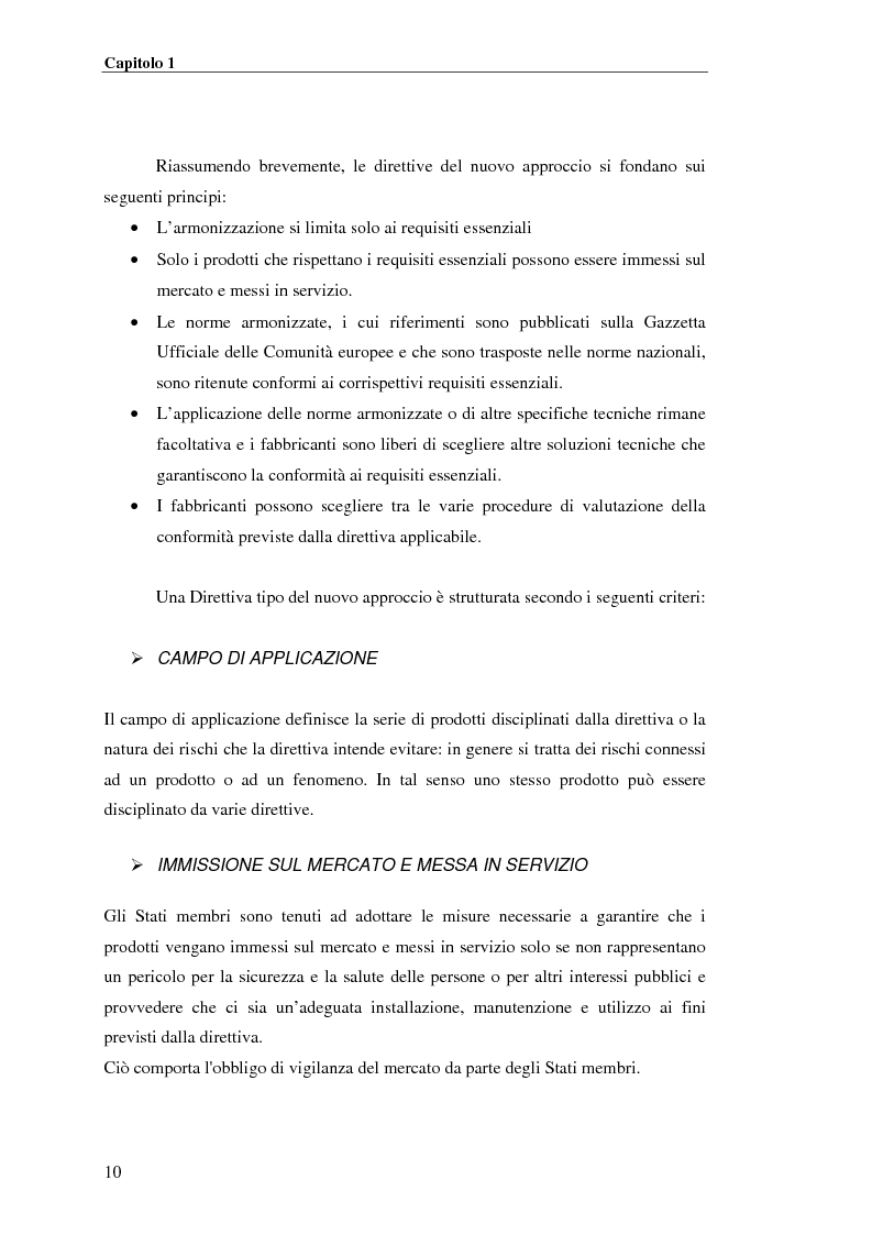 Anteprima della tesi: analisi e applicazione della direttiva R&TTE in un laboratorio di certficazione, Pagina 10