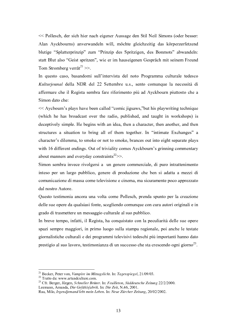 Anteprima della tesi: René Pollesch, Pagina 13