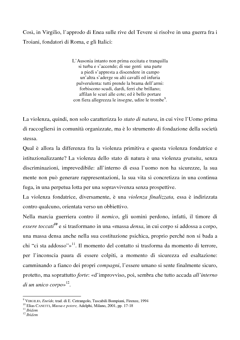 Anteprima della tesi: Lo spettacolo della morte e i suoi aspetti politici, Pagina 9