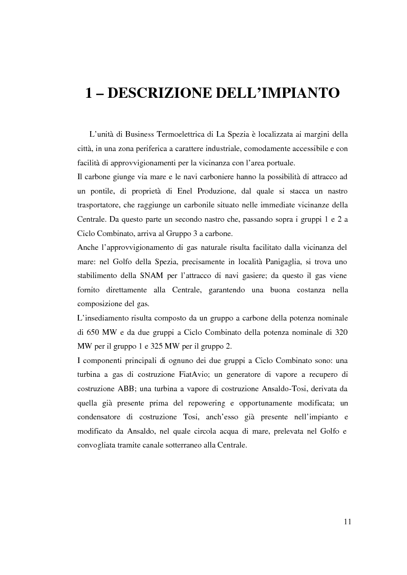 Anteprima della tesi: Valutazione tecnico economica di un sistema di raffreddamento ad iniezione d'acqua di una turbina a gas in un ciclo combinato, Pagina 5