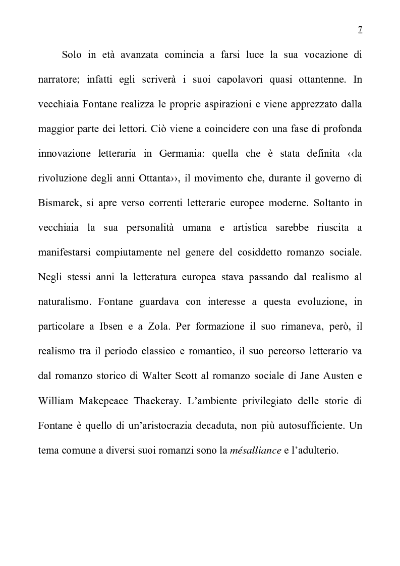 Anteprima della tesi: L'anglofilia nel romanzo tedesco di Fontane "Frau Jenny Treibel"., Pagina 2