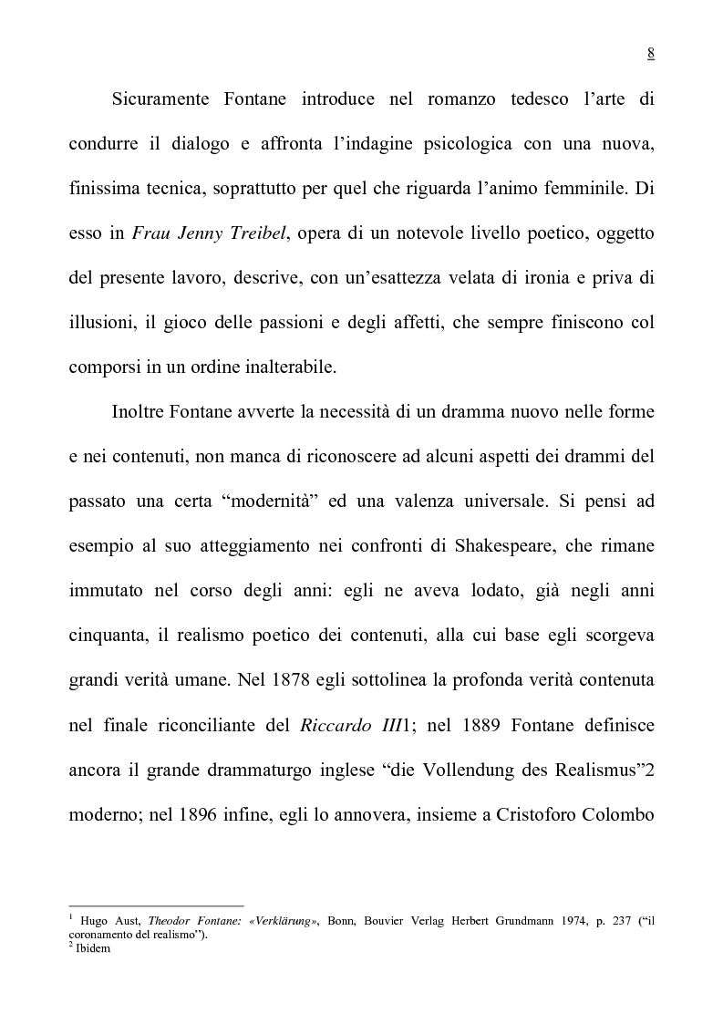 Anteprima della tesi: L'anglofilia nel romanzo tedesco di Fontane "Frau Jenny Treibel"., Pagina 3