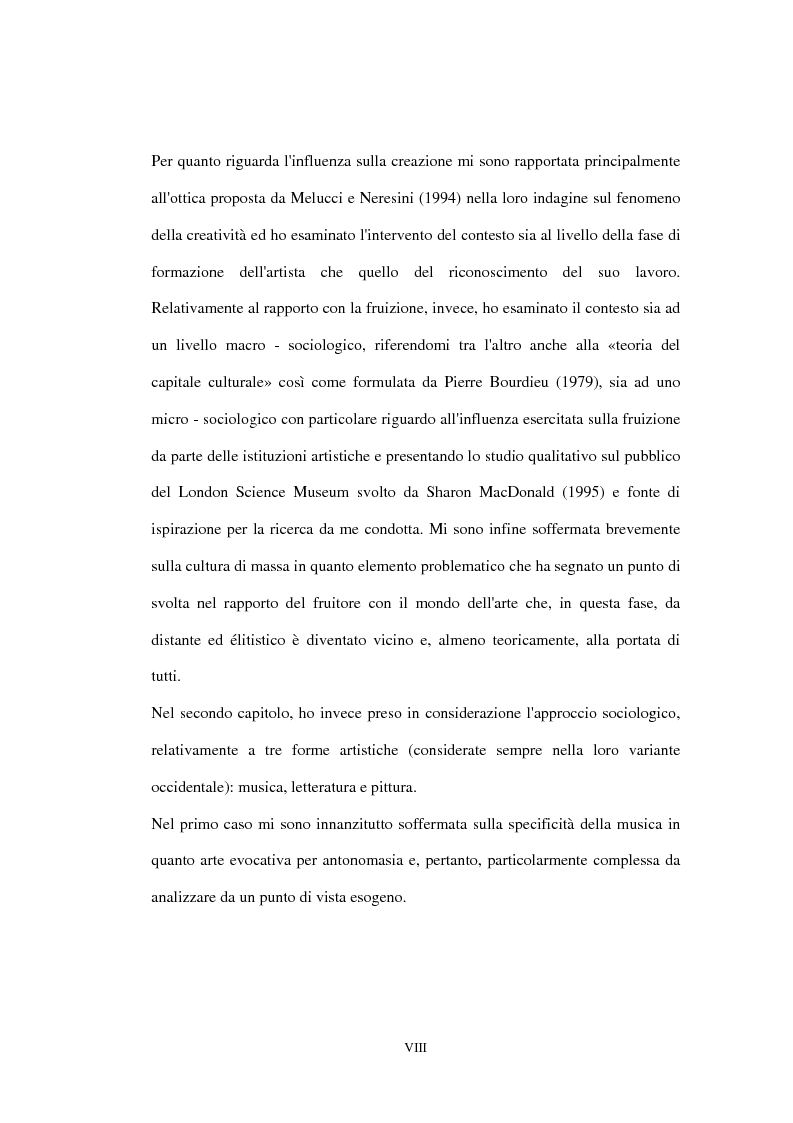Anteprima della tesi: «Impressionisti. Da Corot a Renoir»: uno studio sul pubblico della mostra sugli impressionisti di Brescia, Pagina 3
