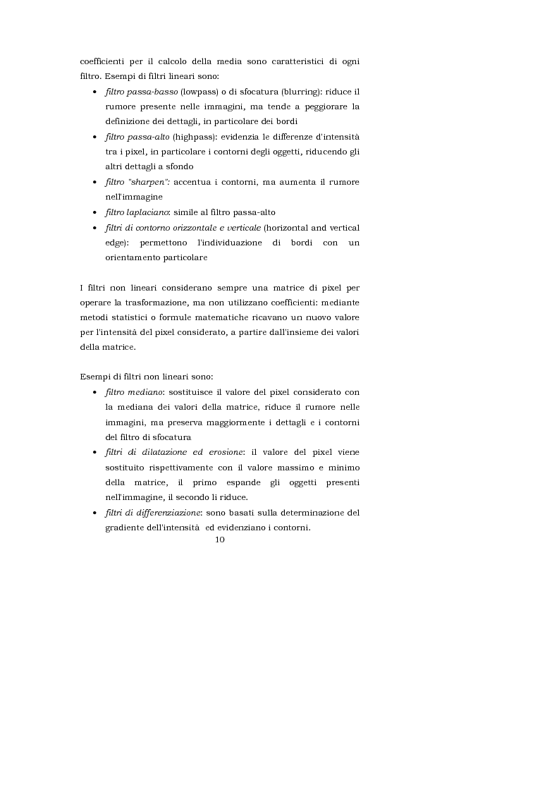 Anteprima della tesi: L’interpretazione teorica dei filtri morfologici nell’elaborazione delle immagini, Pagina 3