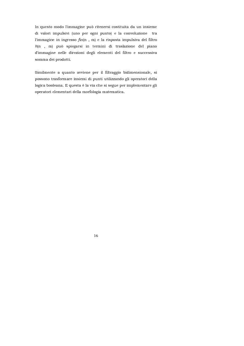 Anteprima della tesi: L’interpretazione teorica dei filtri morfologici nell’elaborazione delle immagini, Pagina 8