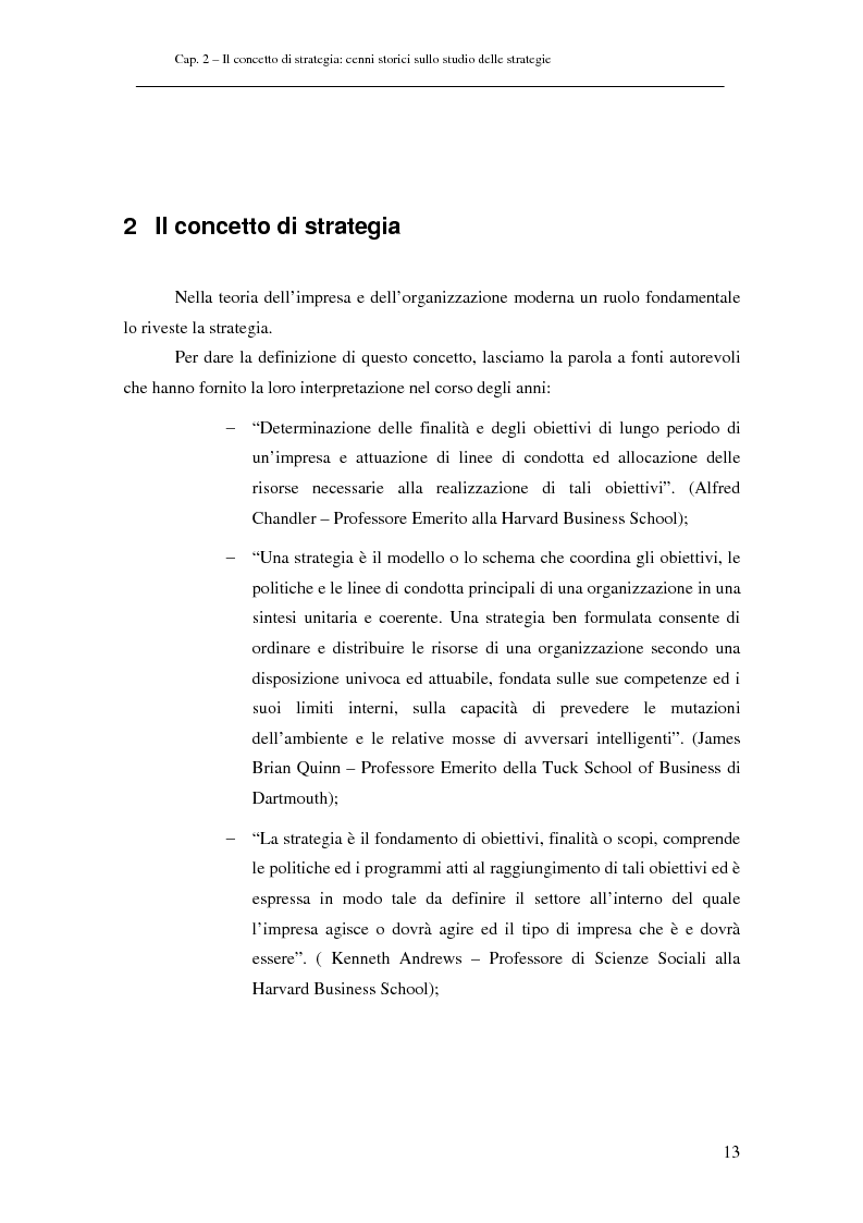 Anteprima della tesi: Analisi di Strategie di Business. Il Caso ENEL, Pagina 4