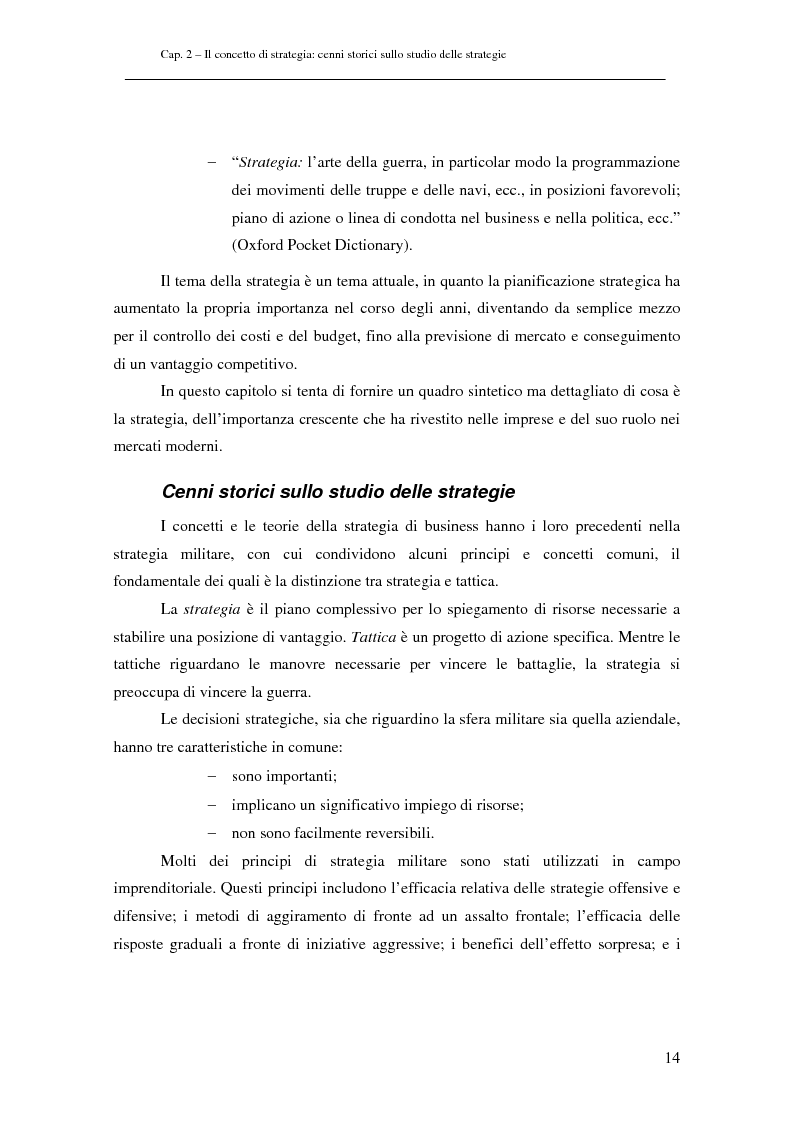 Anteprima della tesi: Analisi di Strategie di Business. Il Caso ENEL, Pagina 5