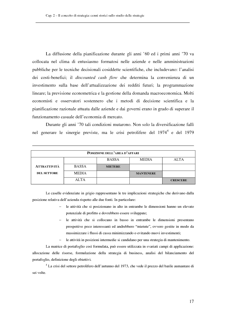 Anteprima della tesi: Analisi di Strategie di Business. Il Caso ENEL, Pagina 8