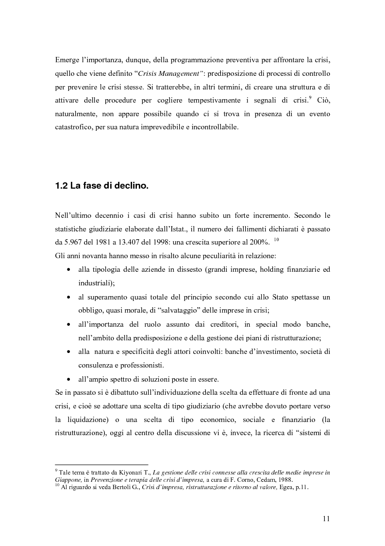 Anteprima della tesi: Crisi e ristrutturazione d'impresa: il caso Gandalf Airlines, Pagina 8