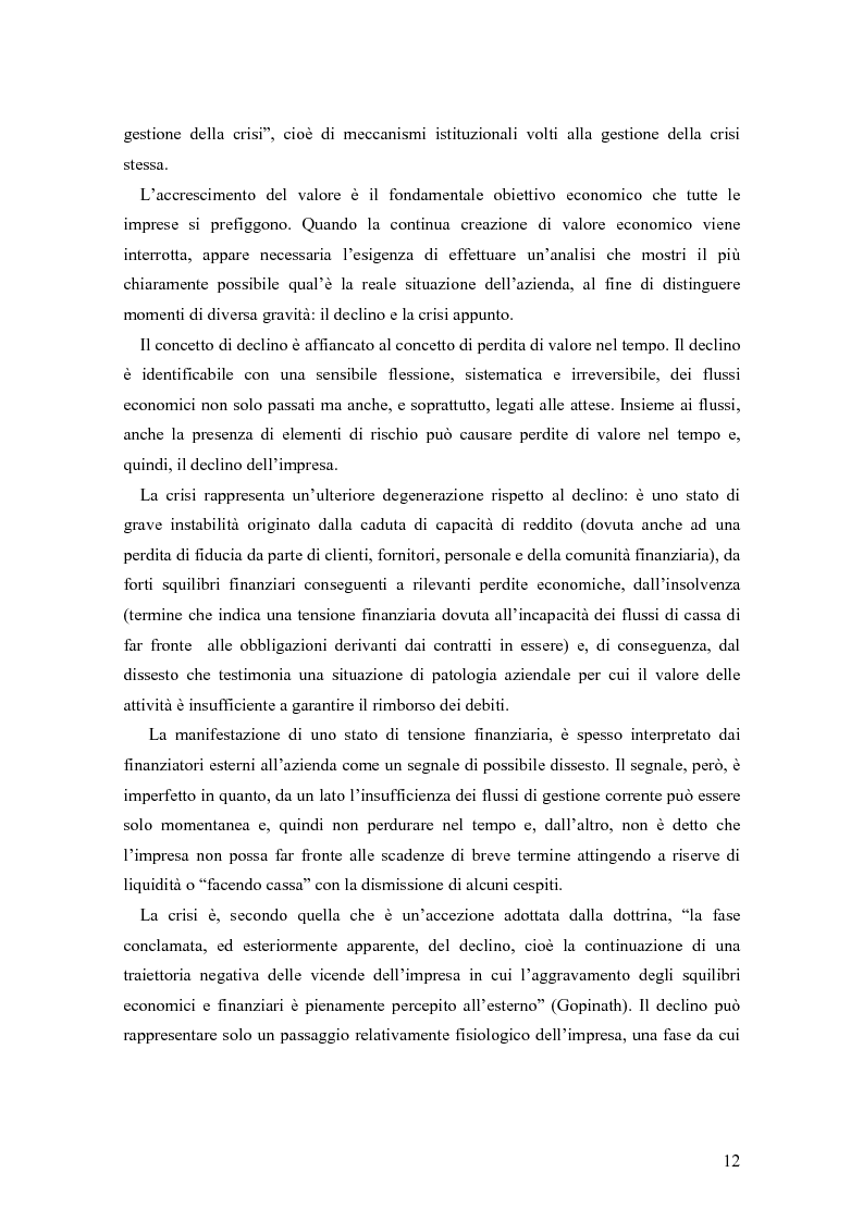 Anteprima della tesi: Crisi e ristrutturazione d'impresa: il caso Gandalf Airlines, Pagina 9