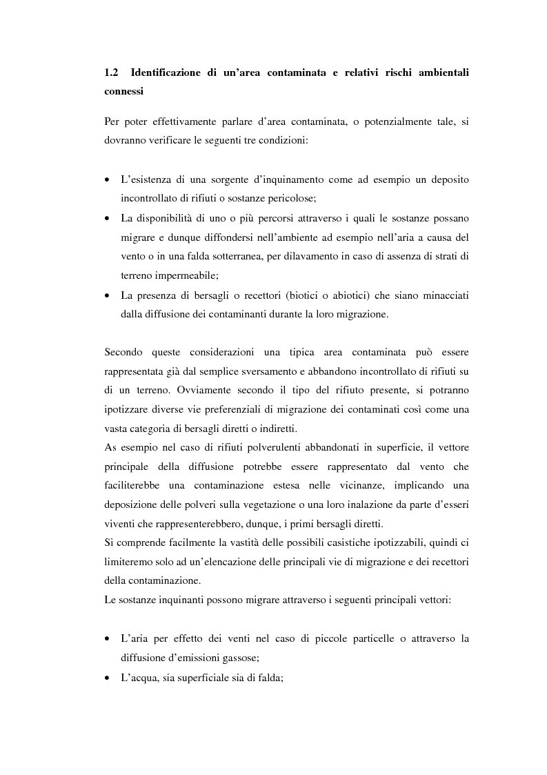 Anteprima della tesi: Studio della rimozione biologica di composti fenolici da suoli contaminati, Pagina 5