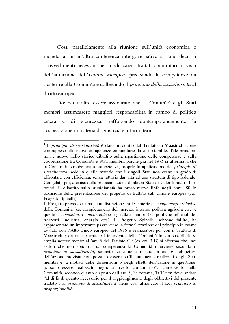 Anteprima della tesi: Diritto comunitario e diritto penale: la domanda di tutela comunitaria e l'offerta nazionale, Pagina 3