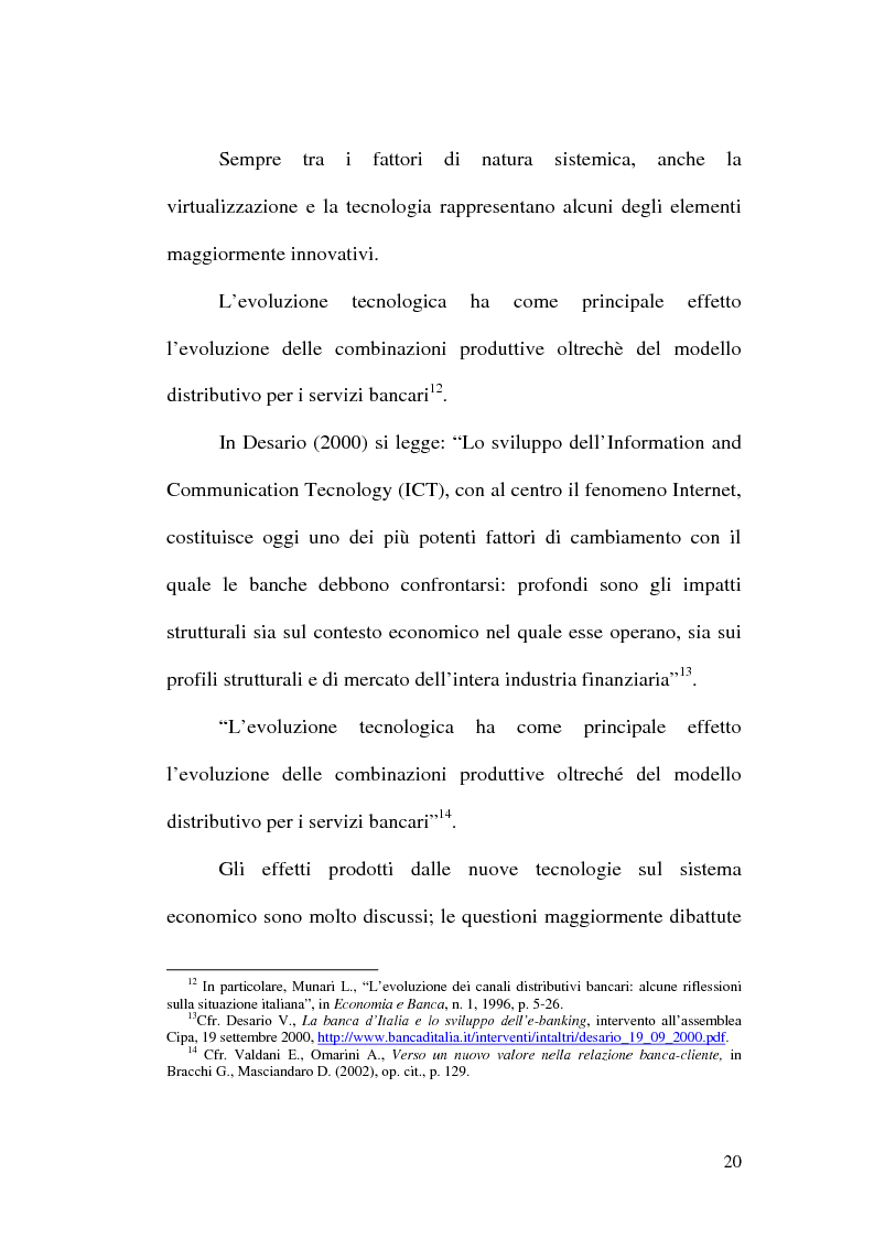 Anteprima della tesi: La banca multicanale e il CRM, Pagina 14