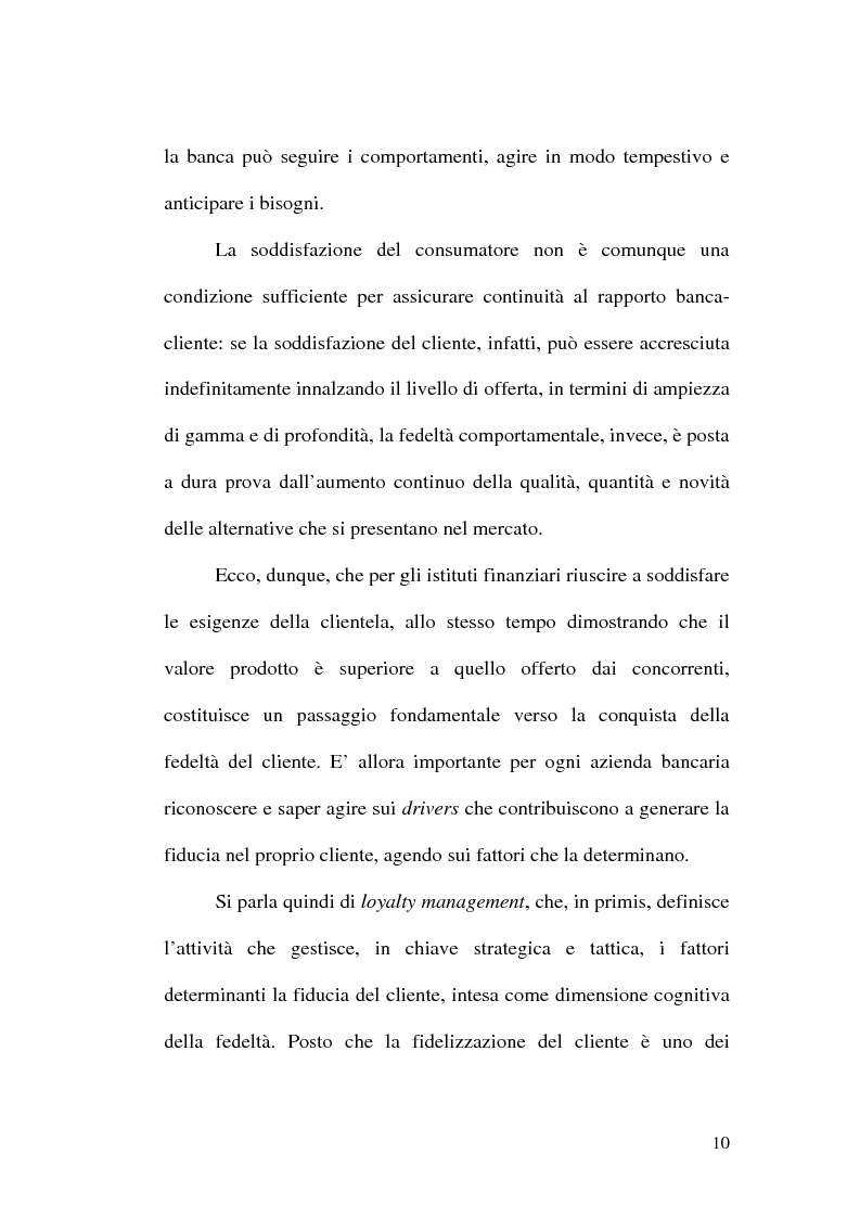 Anteprima della tesi: La banca multicanale e il CRM, Pagina 4