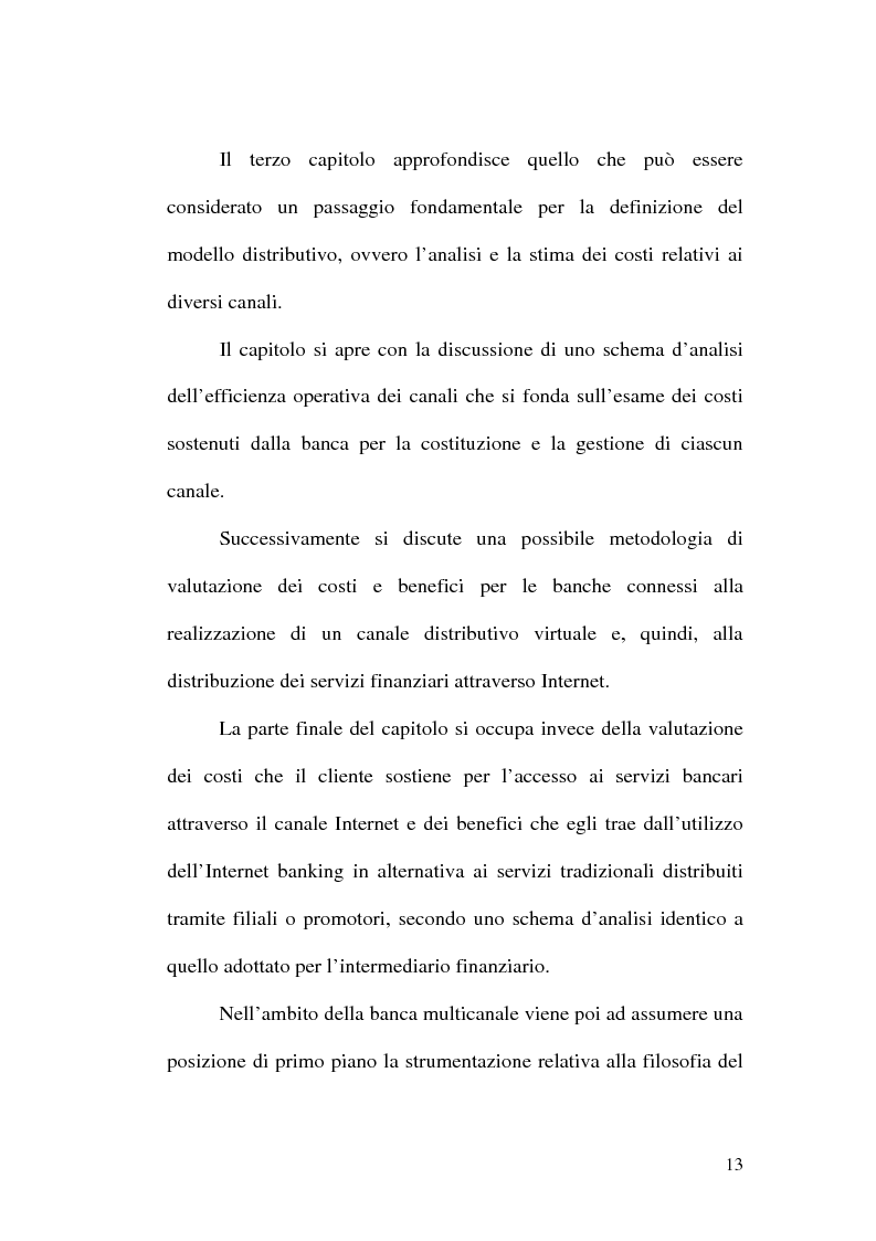 Anteprima della tesi: La banca multicanale e il CRM, Pagina 7