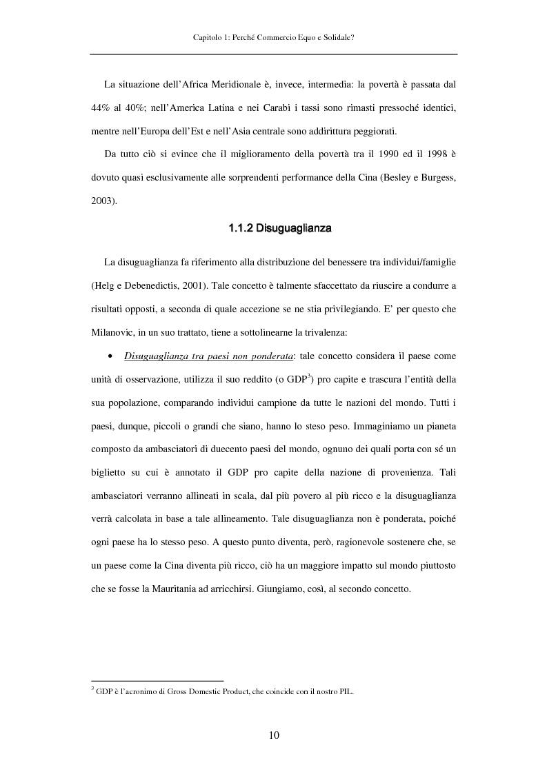 Anteprima della tesi: Struttura e mercato del Commercio Equo e Solidale, Pagina 10