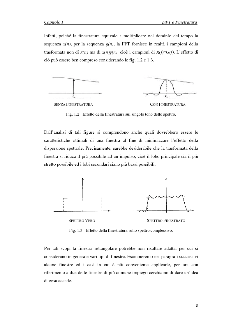 Anteprima della tesi: Stima dei parametri dei segnali nel dominio della frequenza in presenza di interferenza armonica, Pagina 8