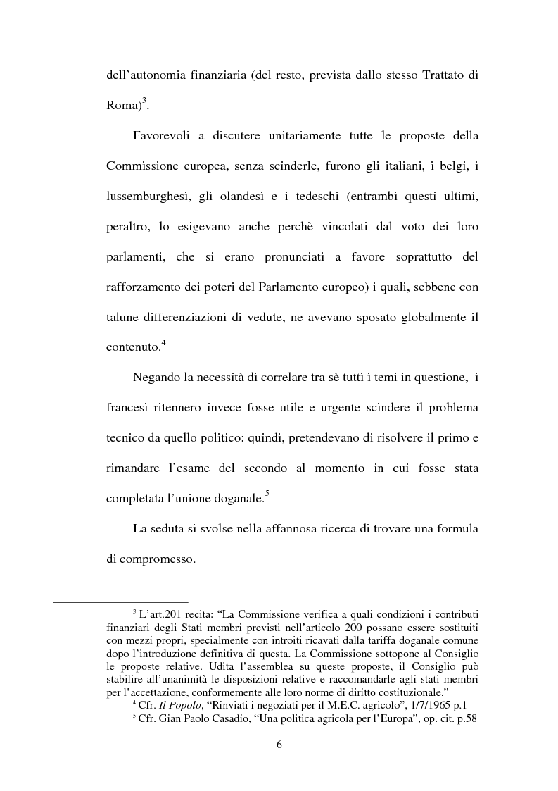 Anteprima della tesi: La crisi della sedia vuota ne "Il Popolo" e "L'Avanti", Pagina 4