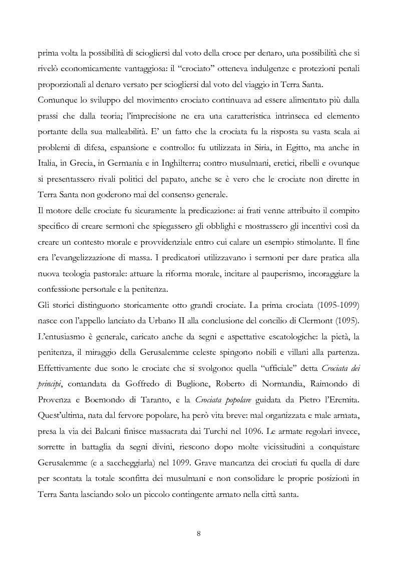 Anteprima della tesi: San Francesco alla corte del sultano. Fallimento del dialogo interreligioso all'alba del XIII secolo?, Pagina 11