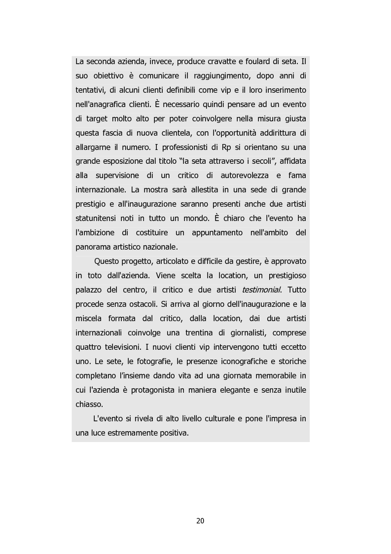 Anteprima della tesi: L'organizzazione degli eventi: Triesteantiqua Mostra-mercato dell'antiquariato, Pagina 11