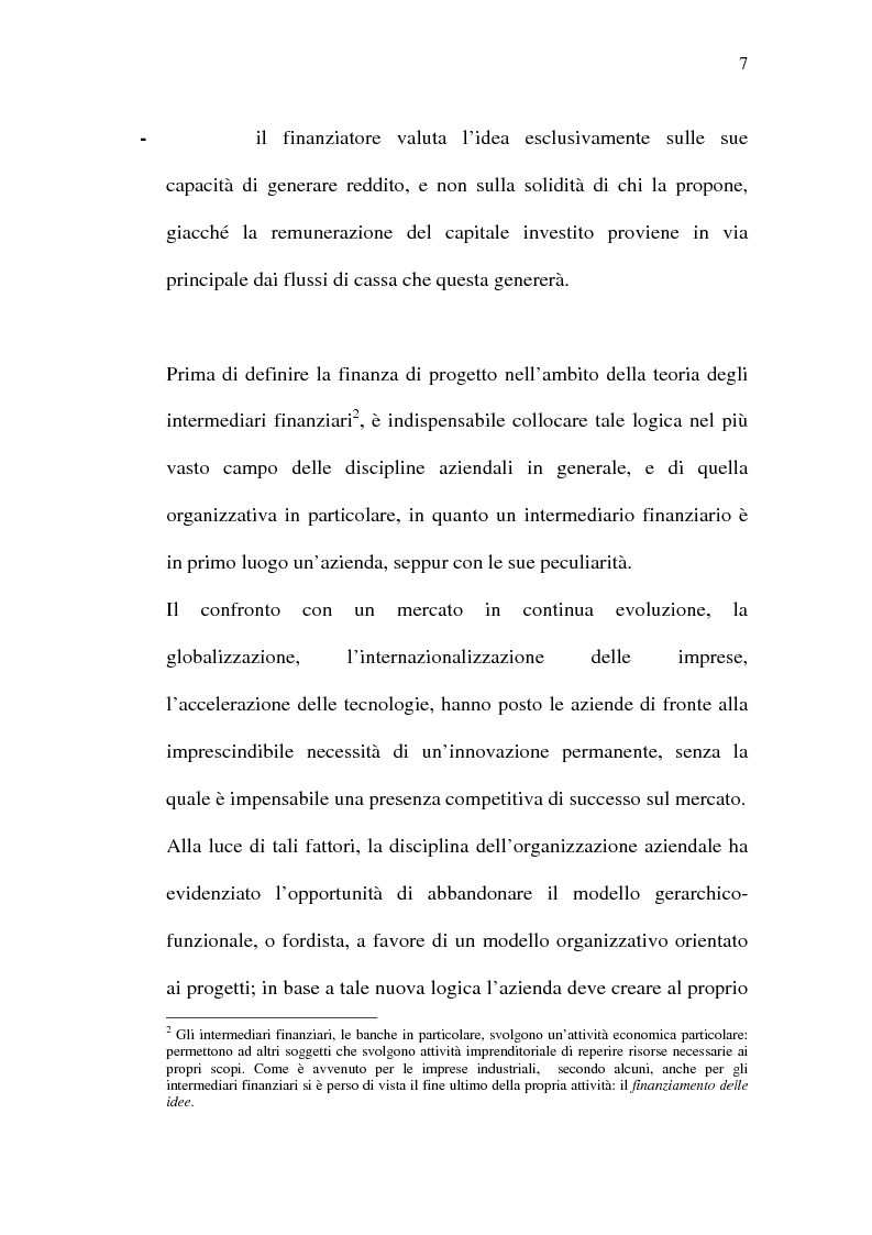 Anteprima della tesi: Il project financing e sue opportunità applicative nel Meridione, Pagina 7