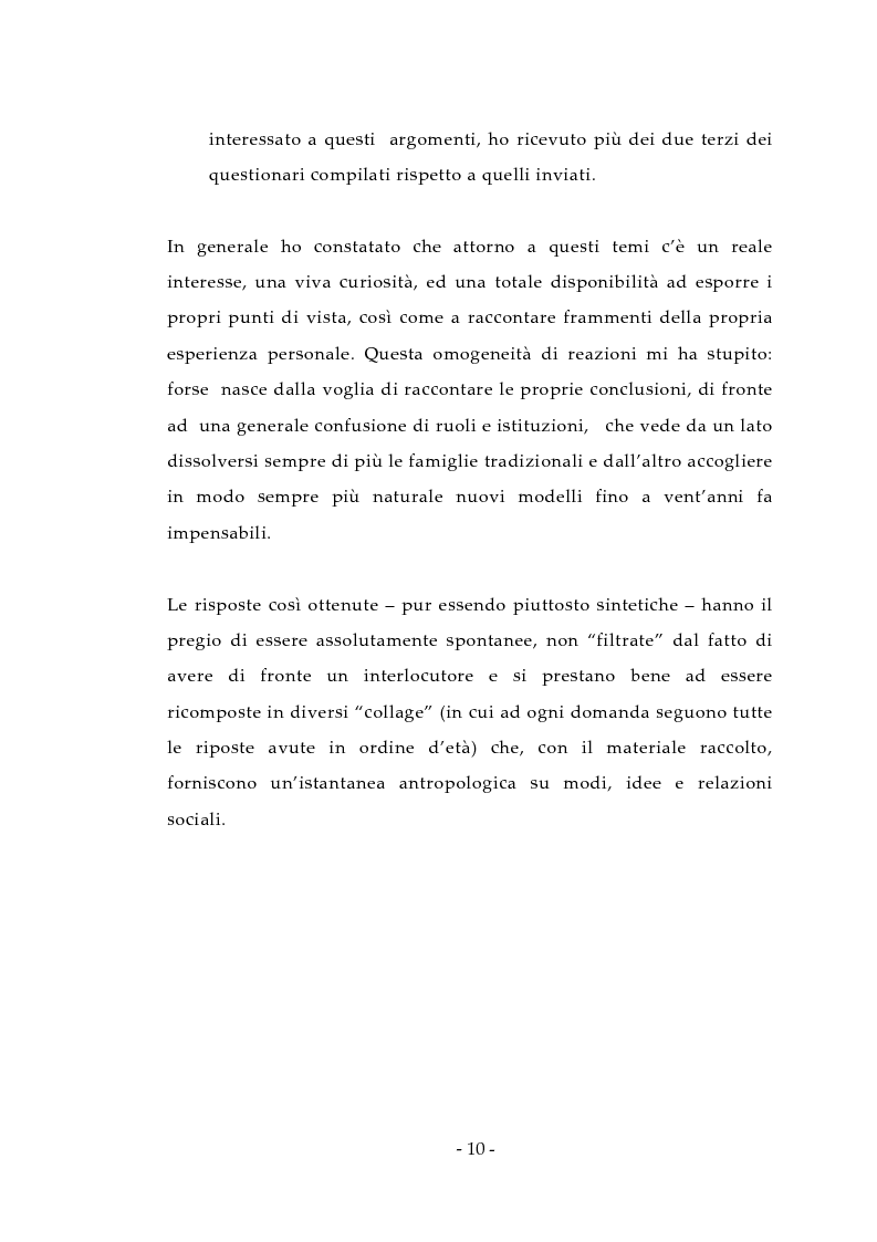 Anteprima della tesi: Aspetti antropologici della seconda transizione demografica, Pagina 10