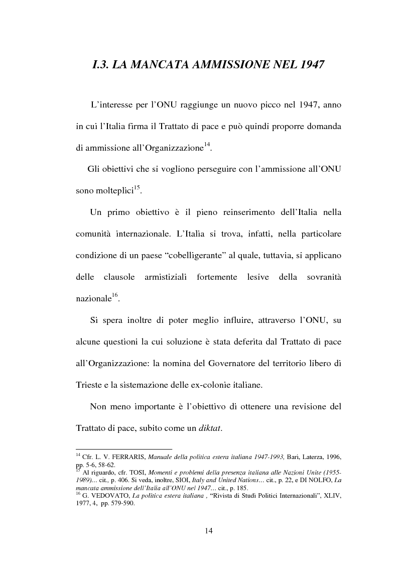 Anteprima della tesi: L'Italia, l'Onu e la decolonizzazione, Pagina 12
