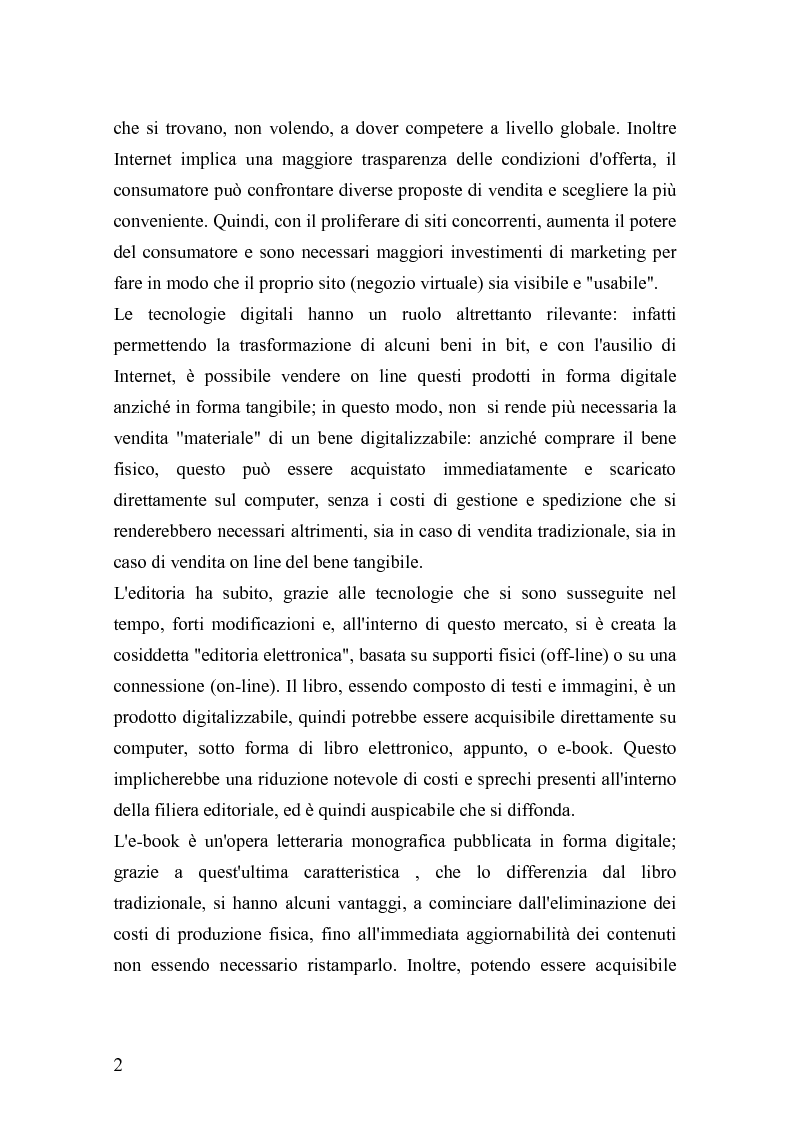 Anteprima della tesi: Analisi e strategie di marketing per lo sviluppo dell'e-book: fondamenti teorici ed evidenze empiriche, Pagina 11