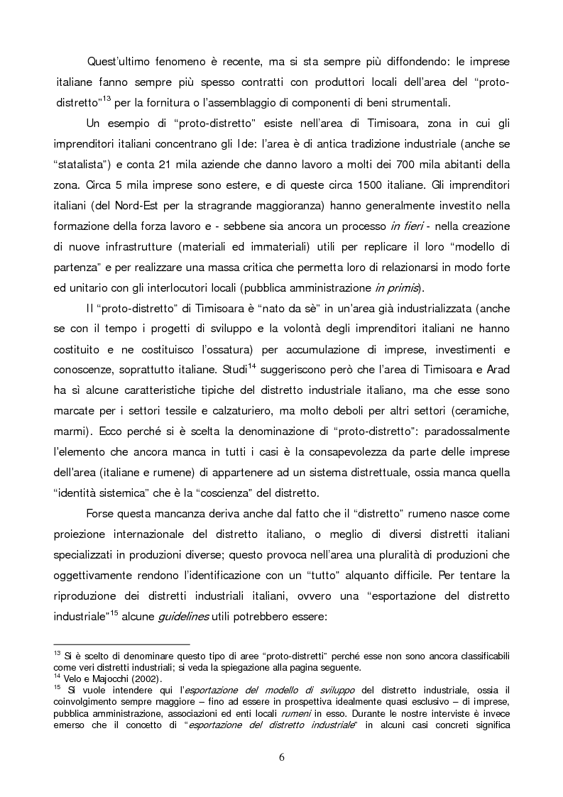 Anteprima della tesi: Gli investimenti diretti esteri in Romania: il ruolo degli investitori italiani, Pagina 6