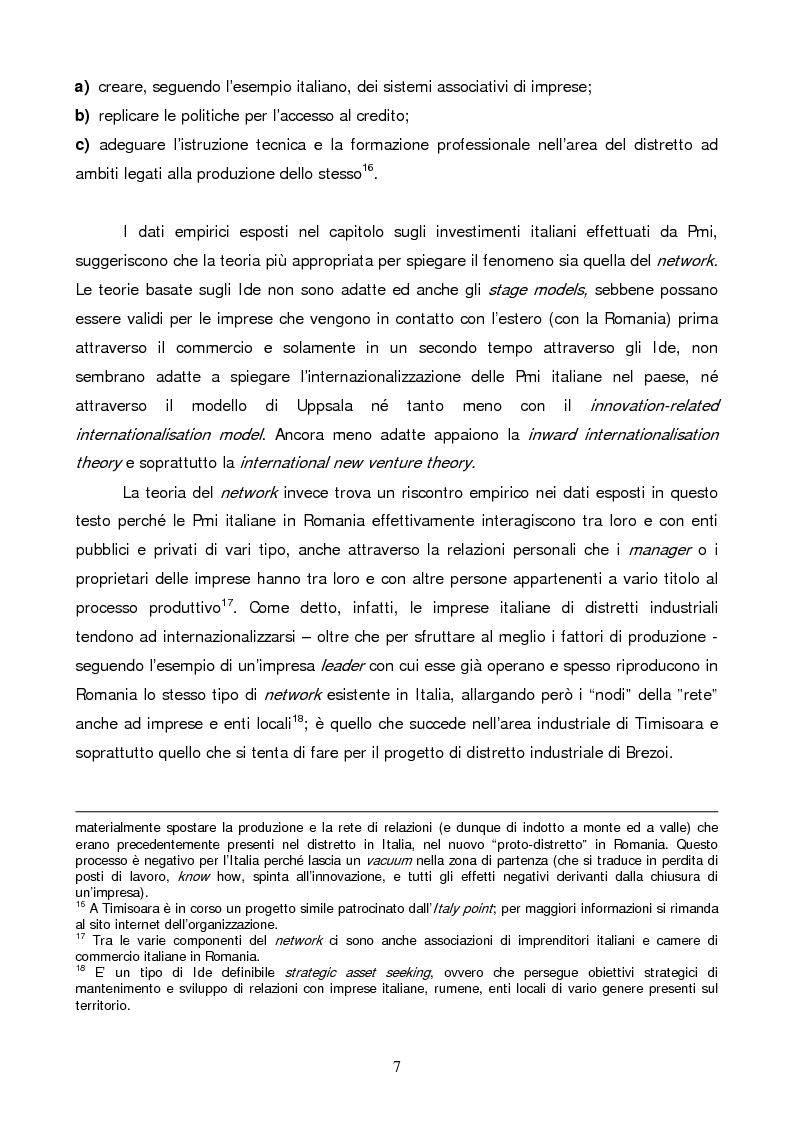 Anteprima della tesi: Gli investimenti diretti esteri in Romania: il ruolo degli investitori italiani, Pagina 7