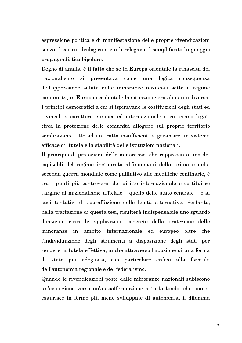 Anteprima della tesi: Nazionalismo ed autodeterminazione: il caso basco nel contesto europeo, Pagina 2