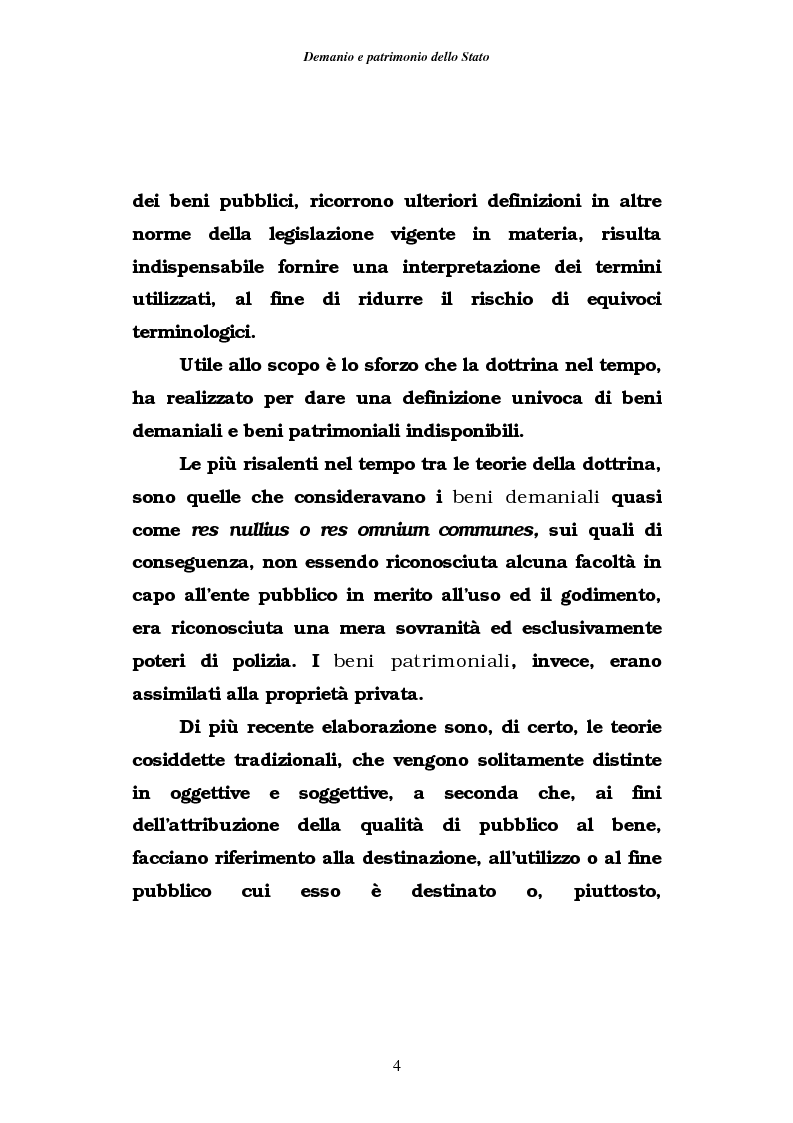 Anteprima della tesi: Demanio e patrimonio pubblici. Gli elementi della rifoma, aspetti fiscali e tributari, Pagina 2