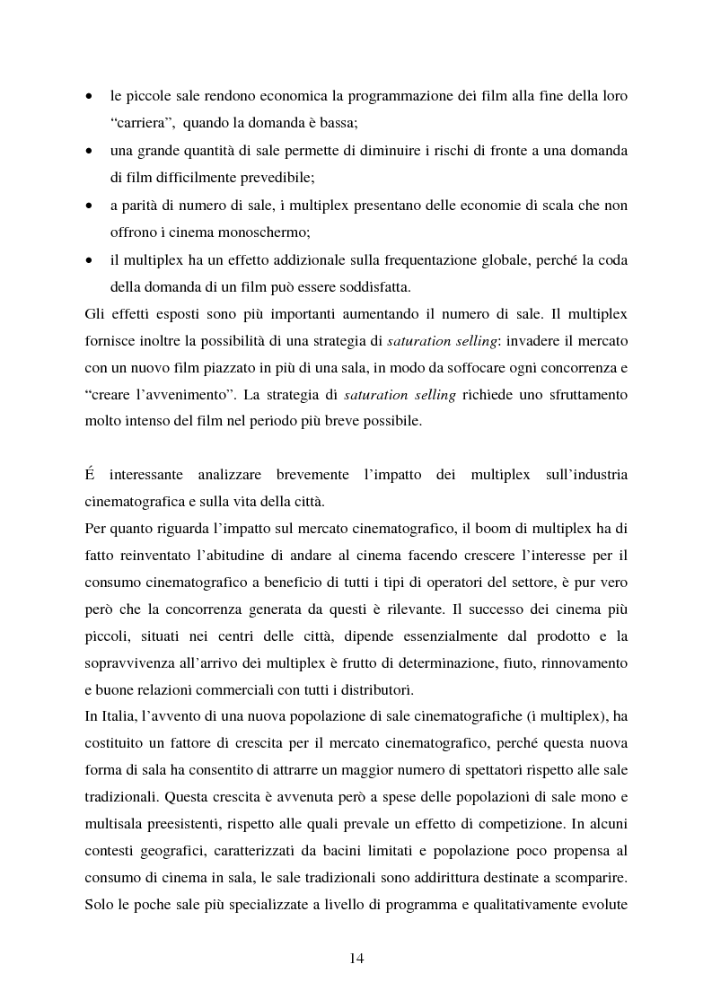 Anteprima della tesi: L'impiego delle nuove tecnologie per la promozione dell'esercizio cinematografico in Europa, Pagina 10