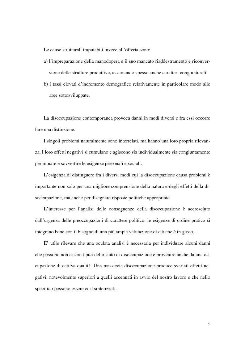 Anteprima della tesi: Divari interregionali nella disoccupazione, Pagina 10