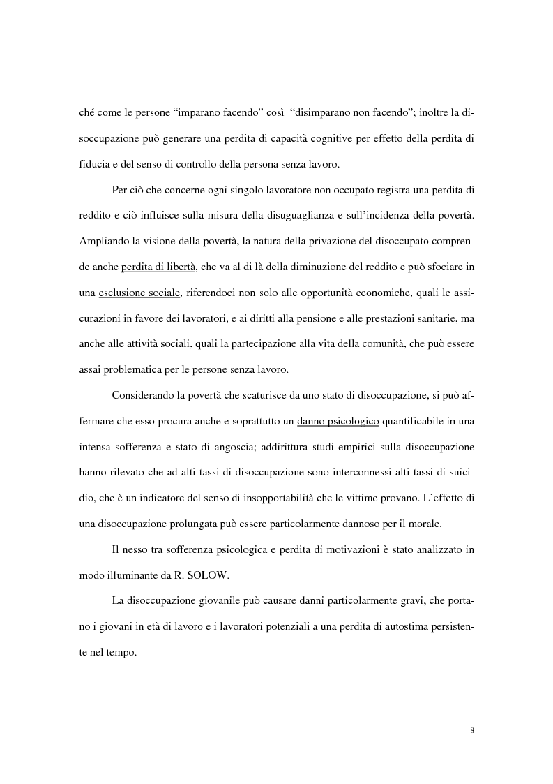 Anteprima della tesi: Divari interregionali nella disoccupazione, Pagina 12